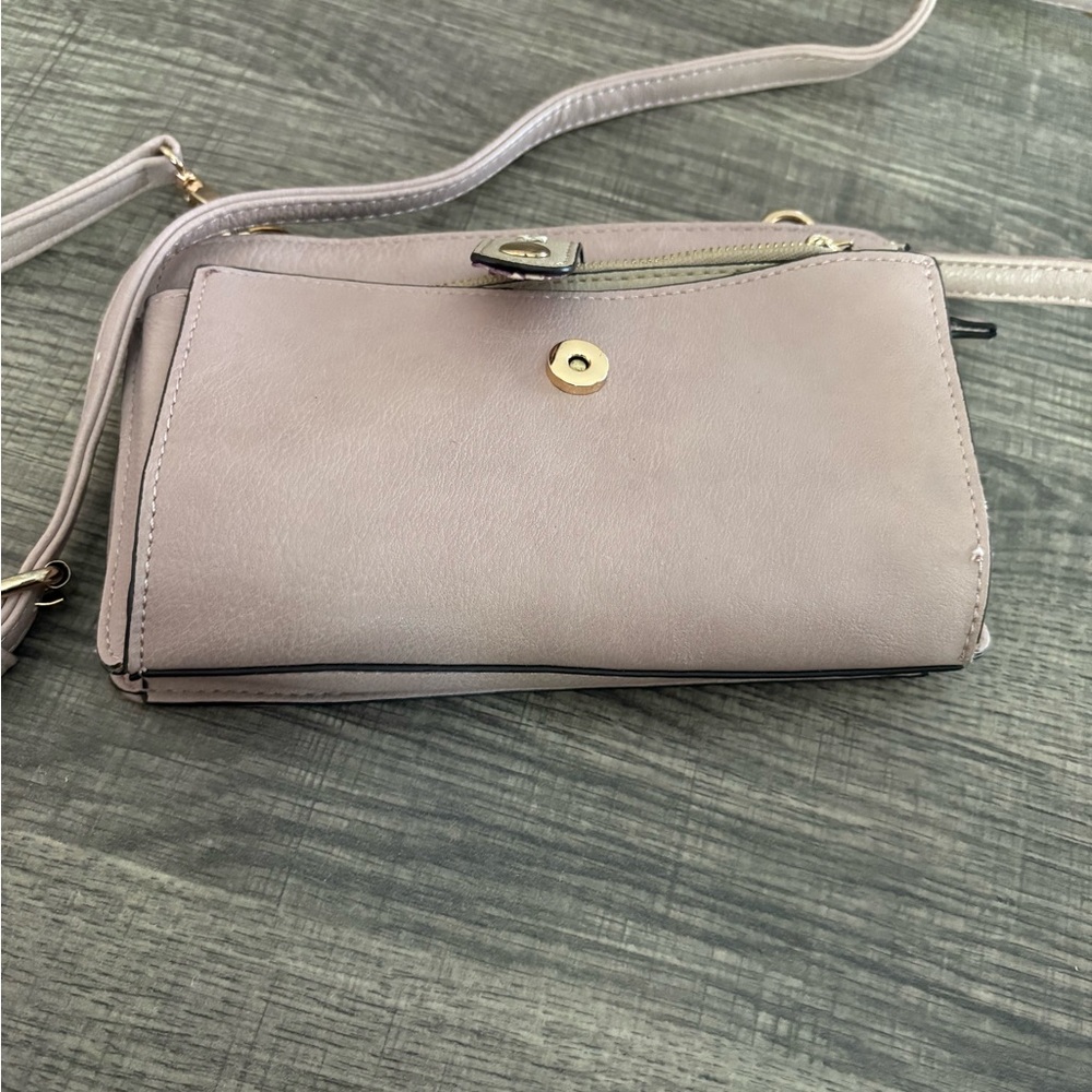 Elegant Taupe Women's Crossbody Bag